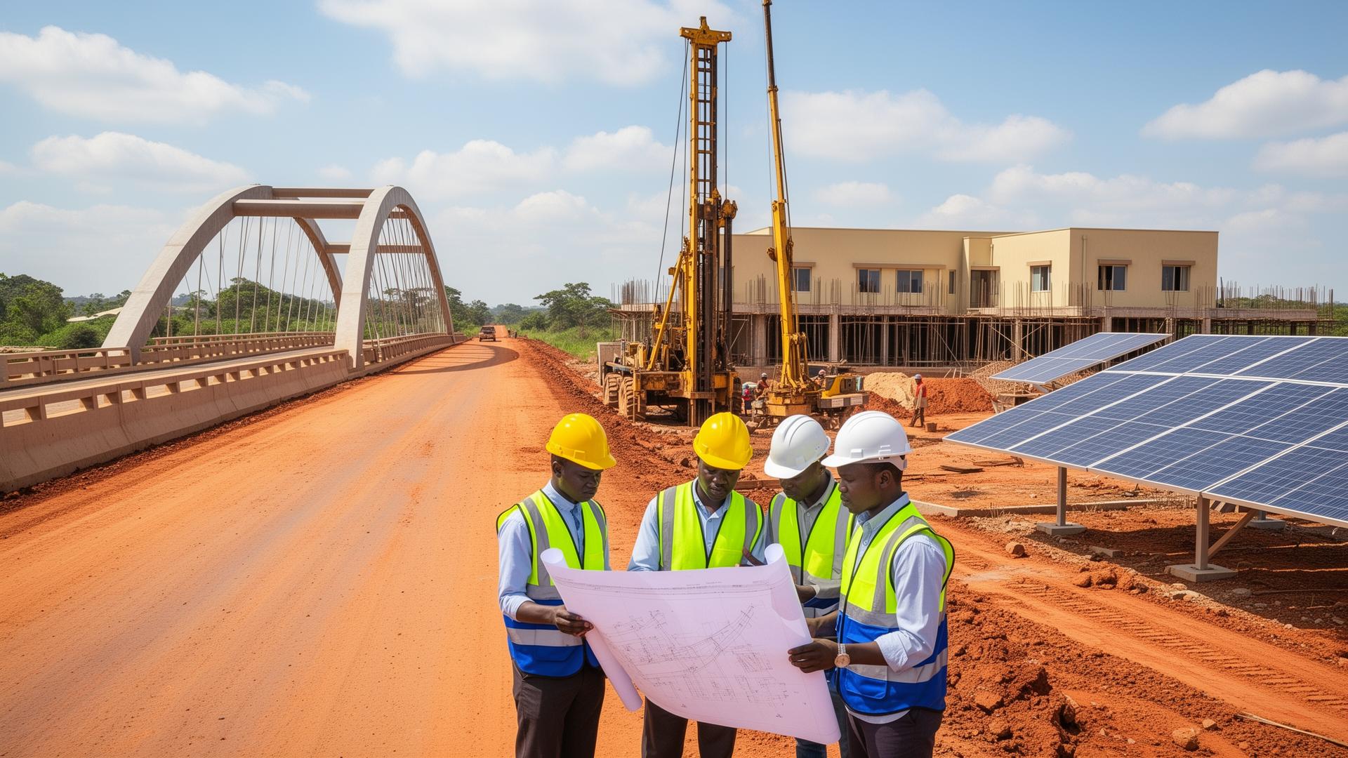 TOF infrastructure construction capability across roads, buildings, water systems and renewable energy